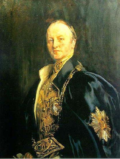 John Singer Sargent George Curzon, 1st Marquess Curzon of Kedleston oil painting image